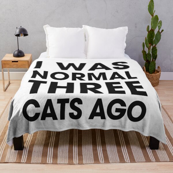 Aperçu de l'œuvre J'étais normal il y a trois chats créée et vendue par MellowGroove.
