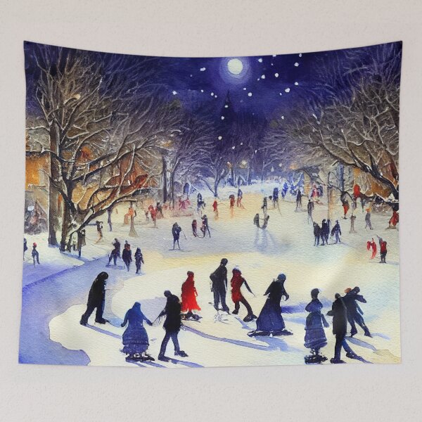 Item preview, The Christmas Skate Party designed and sold by Mika Hutton.