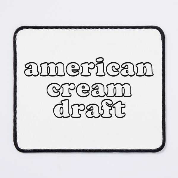 Item preview, American Cream Draft Horse Bubble Letters designed and sold by theaadesigns.