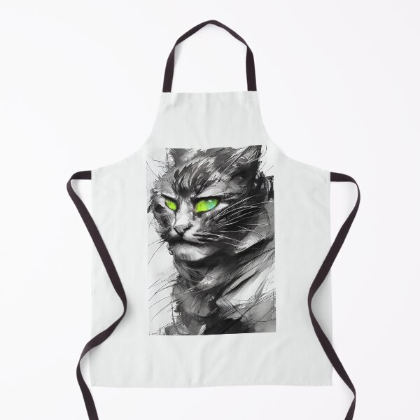 Item preview, Serious Green Eyed Cat designed and sold by bek22.
