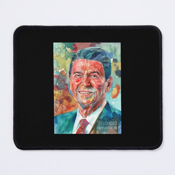 Item preview, ronal reagan portrait ii suzann sines designed and sold by ezhilboamp.
