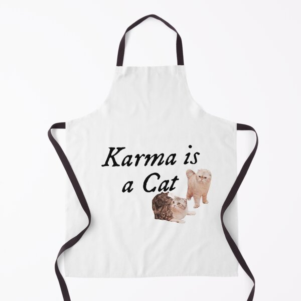 Item preview, TS Midnights "Karma is A Cat” Cute Sticker designed and sold by Brooke’s Broadway Stickers.
