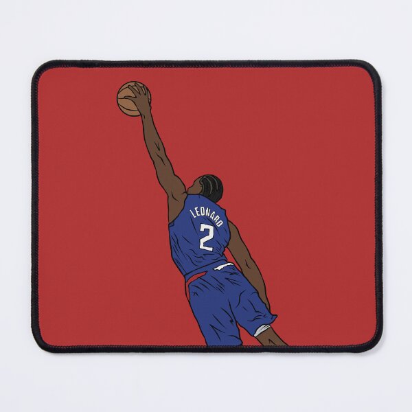 Item preview, Kawhi Leonard Leaning Dunk designed and sold by RatTrapTees.