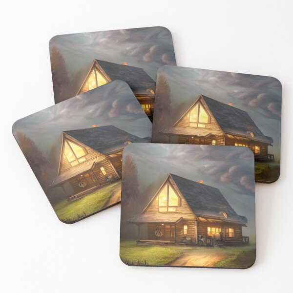 Item preview, Peaceful Cabin in the Prairie designed and sold by plainhavoc.