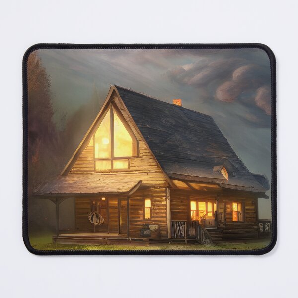 Item preview, Peaceful Cabin in the Prairie designed and sold by plainhavoc.
