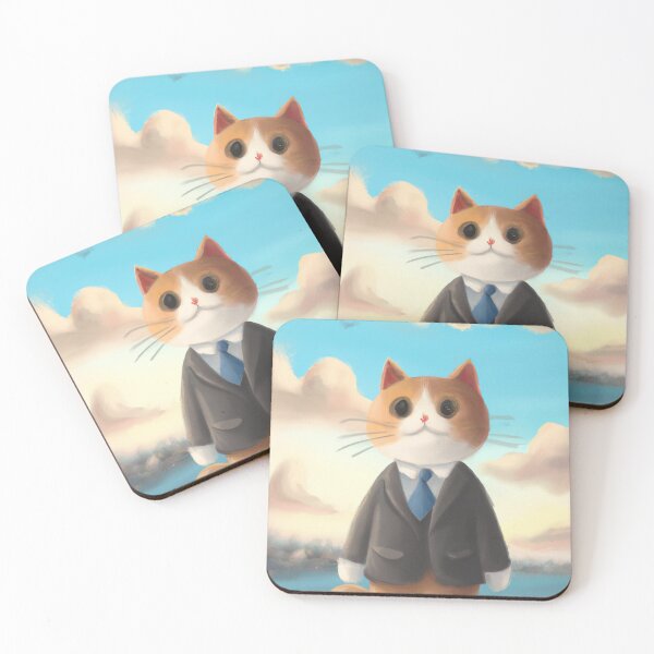 Item preview, Akanah Dyer the cat on the first day of school designed and sold by akanahdyer.