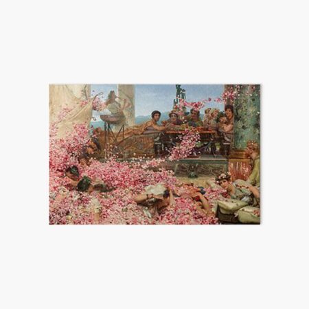 Vista previa del artículo con la obra «Las rosas de Heliogábalo por Alma-Tadema», diseñado y vendido por BestPaintings.