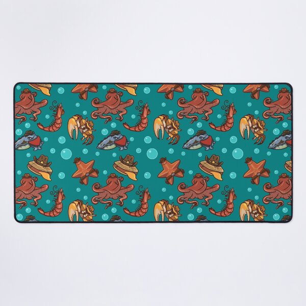 Item preview, Cowboy Sea Creature Pattern  designed and sold by Larissa Darrah.