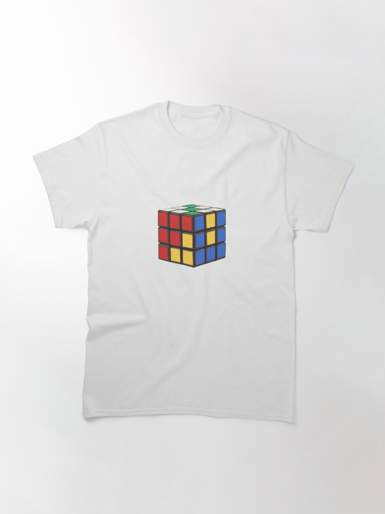 Alternate view of F U Rubik Cube Classic T-Shirt