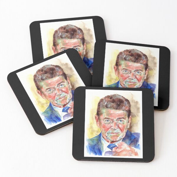 Artikelvorschau, ronald reagan porträt suzanns kunst entworfen und verkauft von ezhilboamp.
