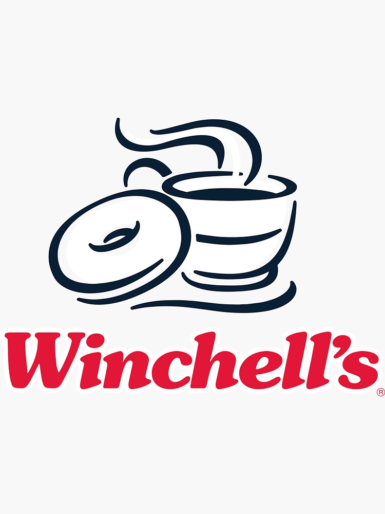 "Winchell's Donut House" Sticker for Sale by stickerstacker Redbubble