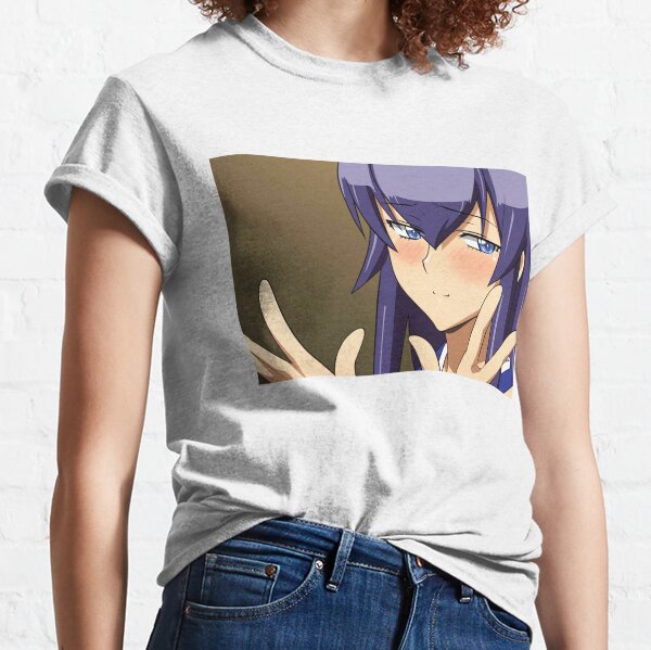 Camiseta Highschool of the Dead HOTD Anime Blusa Mangá