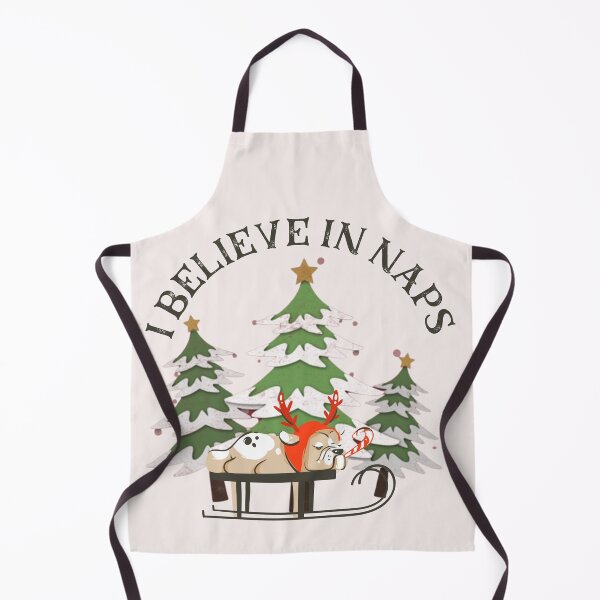 Item preview, Funny Reindeer Bulldog I Believe In Naps Christmas Snow Sled designed and sold by goodprana3891.