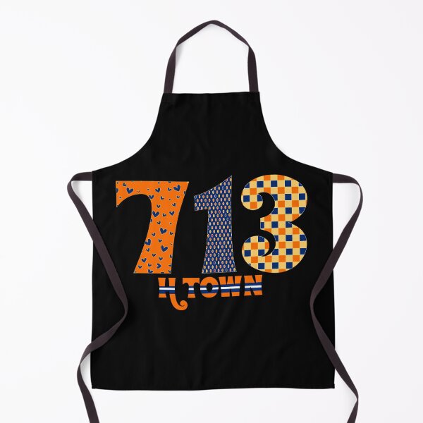Item preview, 713 Houston Texas - Rainbow Orange designed and sold by OctGaveAParty.