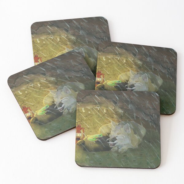 Item preview, Fox and Frog Under a Log designed and sold by Christa  Schwanke.