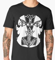 Cocteau Heads Print Men's Premium T-Shirt