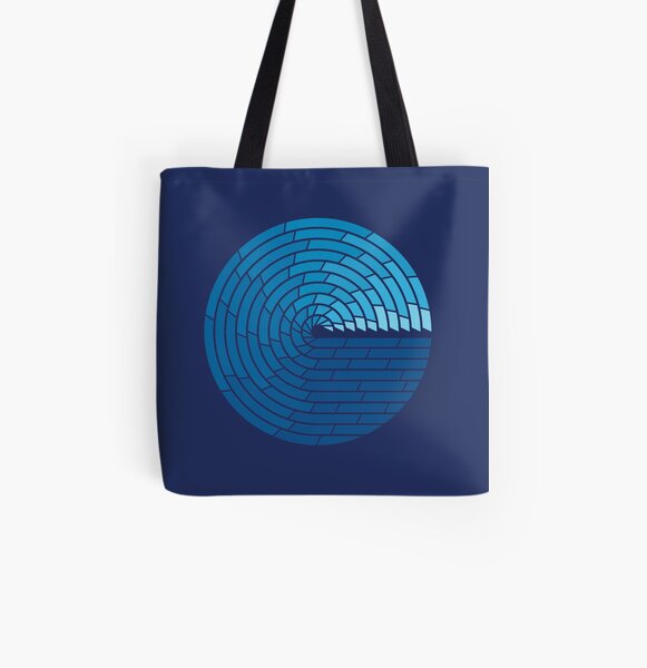 Almighty Ocean All Over Print Tote Bag
