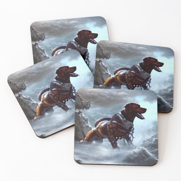 Item preview, AI Generated Art, War Labrador designed and sold by RabbitHoleMI.