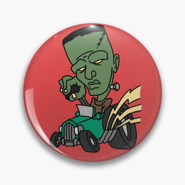 Item preview, Frankenstein's Monster Hot Rod Tattoo designed and sold by Goodinktentions.