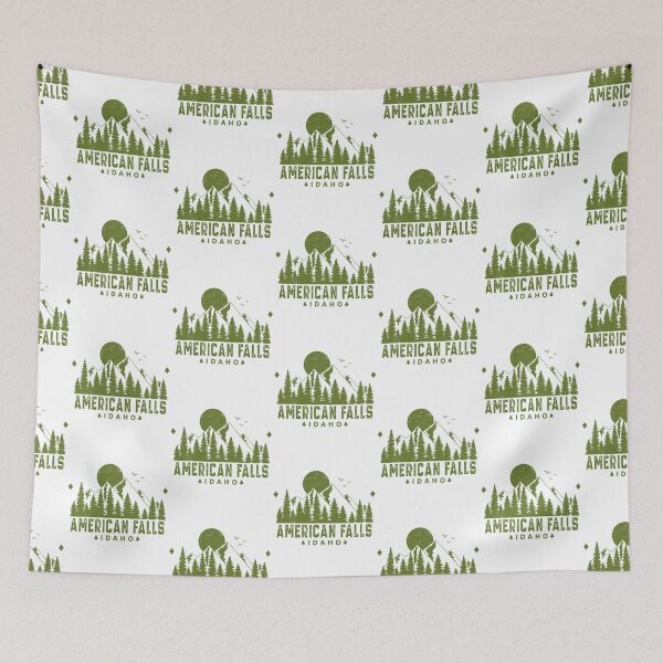 Item preview, American Falls Idaho Mountain Souvenir designed and sold by Home-Spirit.