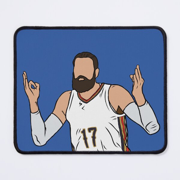 Item preview, Jonas Valanciunas Shrug 3 Point Celebration designed and sold by RatTrapTees.