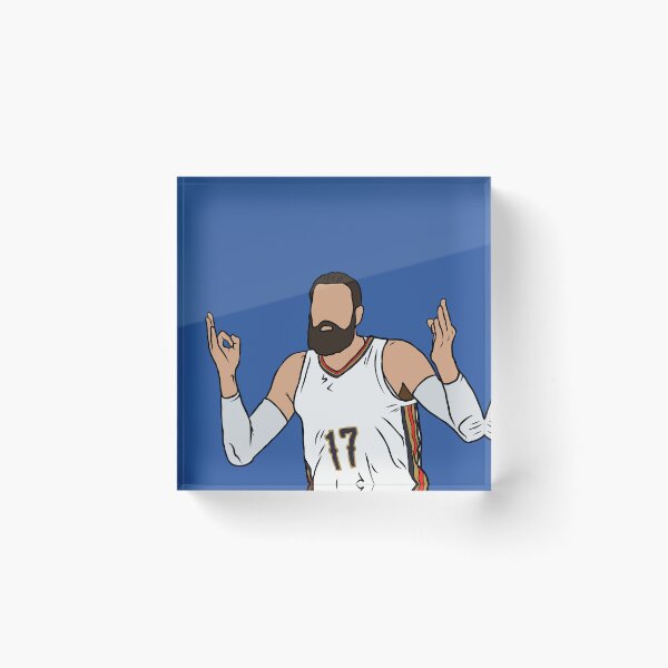 Item preview, Jonas Valanciunas Shrug 3 Point Celebration designed and sold by RatTrapTees.