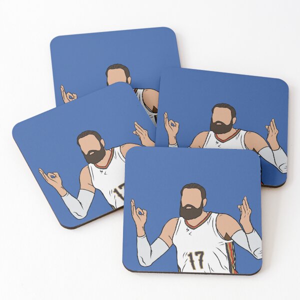 Item preview, Jonas Valanciunas Shrug 3 Point Celebration designed and sold by RatTrapTees.