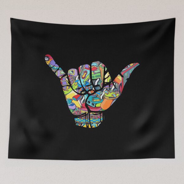 Item preview, Aloha  Shaka Hand Hawaiian Surfing   designed and sold by afredkaebia.