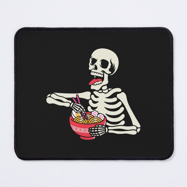 Item preview, Skeleton Eating Ramen designed and sold by nando270.