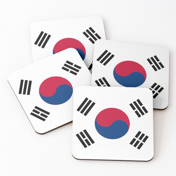 Item preview, South Korean Flag Skirt Duvet Bedspread Pillow Cover Korea designed and sold by deanworld.