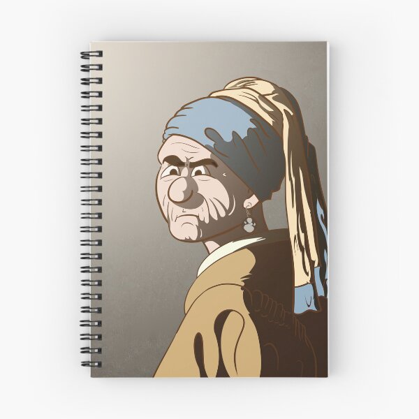 Item preview, Grumpy Cartoon Girl with a Pearl Earring designed and sold by CJ-Cusack.