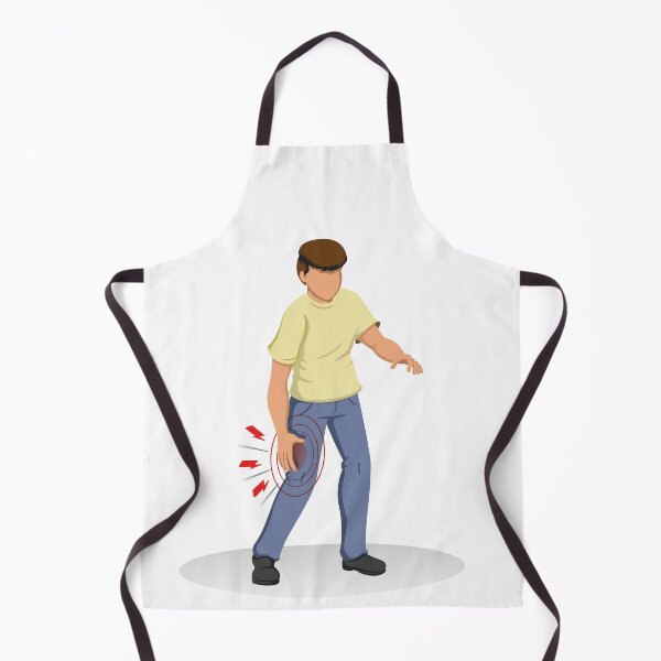 Item preview, person illustration with symptoms of cramp, peripheral neuropathy, numbness, tingling and dystrophy. Ideal for educational materials and training designed and sold by LucianoCosmo.