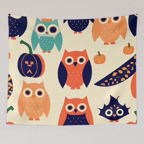 Item preview, HALLOWEEN  PATTERN Midjourney AI Artwork designed and sold by davidjulie.