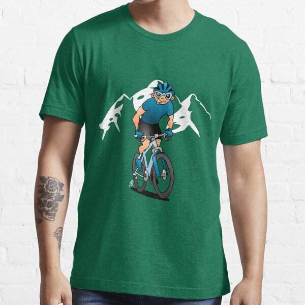 VTT - VTT dans les montagnes T-shirt essentiel
