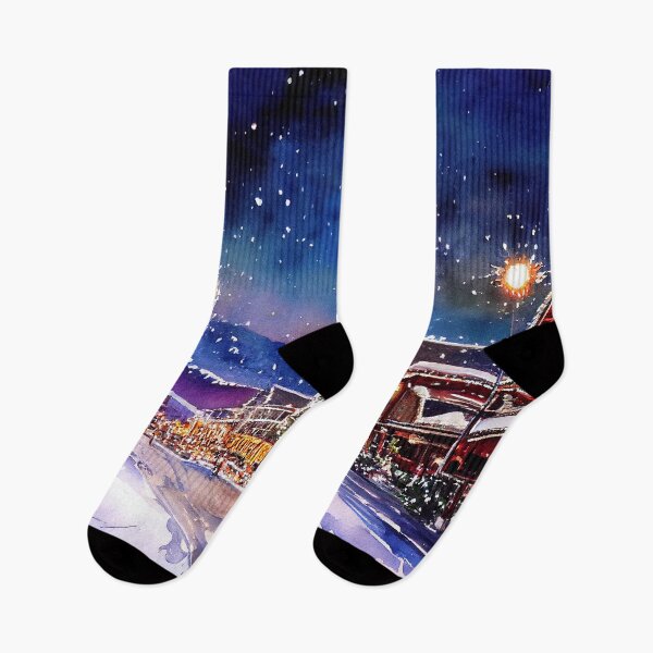 Item preview, Estes Park Colorado at Christmas designed and sold by Mika Hutton.
