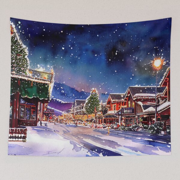 Item preview, Estes Park Colorado at Christmas designed and sold by Mika Hutton.