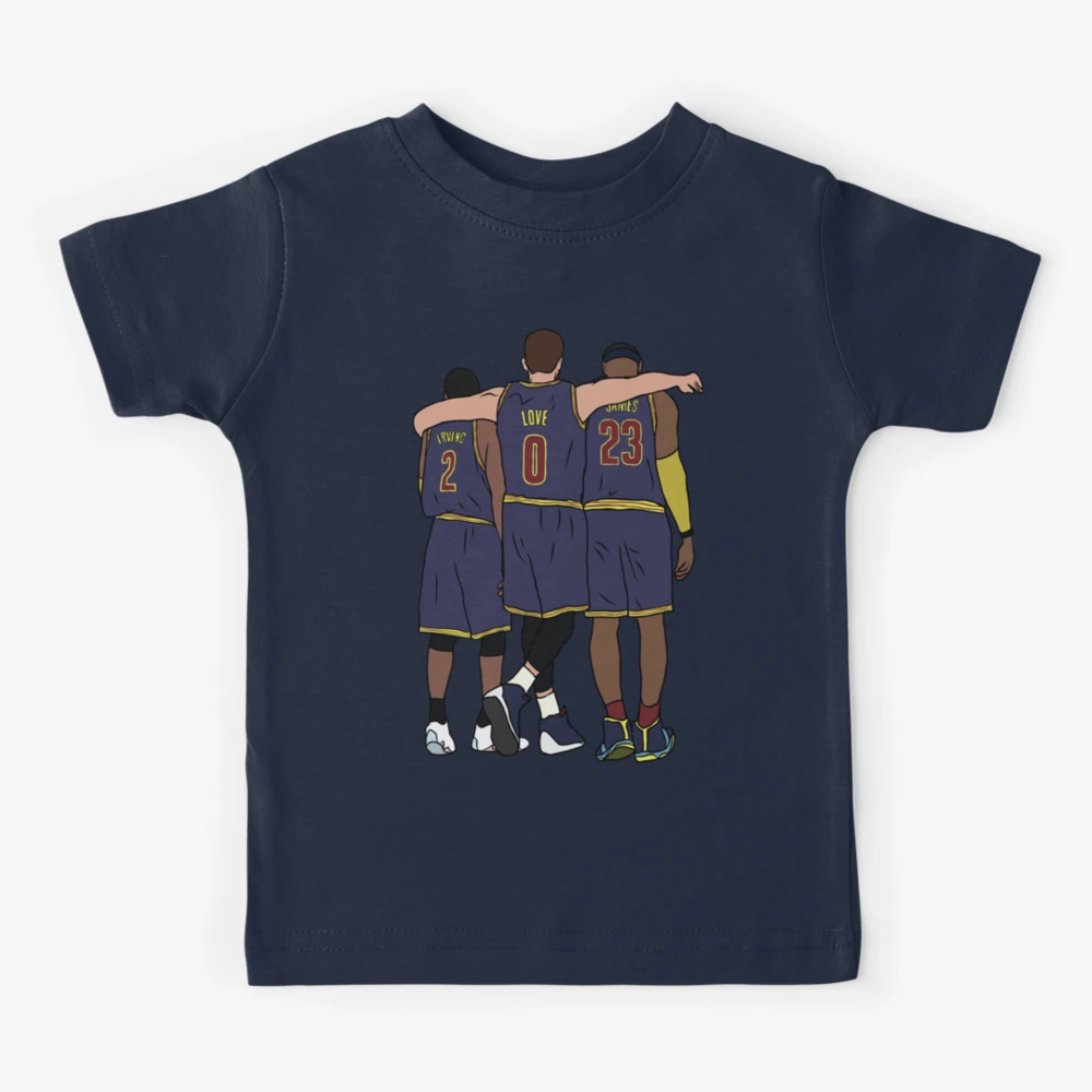 Kyrie Irving Clutch Shot Over Stephen Curry Kids T-Shirt for Sale by  RatTrapTees