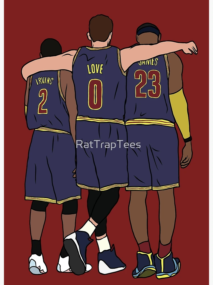 Photo posters Lebron James Kyrie Irving Kevin Love Cleveland Cavaliers  Basketball Limited Print 16x20#1