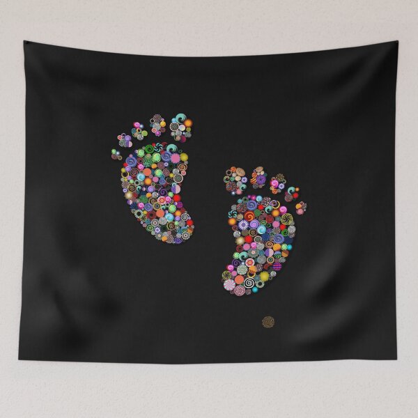 Item preview, foot print designed and sold by twitchytab.