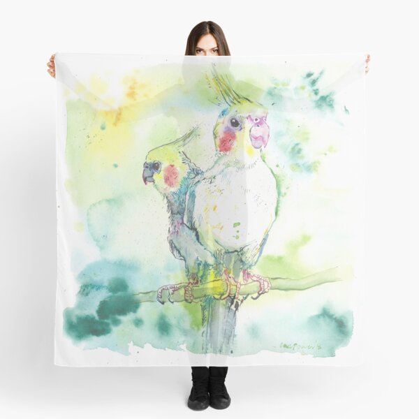 Cockatiel Pairing Scarf