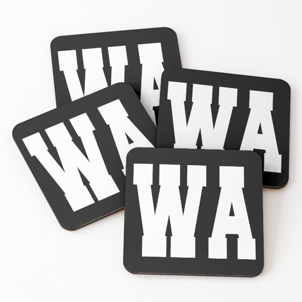 Item preview, Washington WA Initial Text designed and sold by Lartheviking.