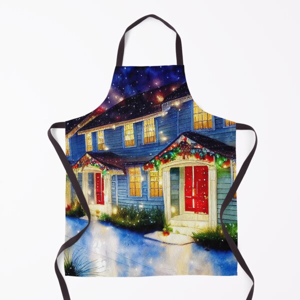 Item preview, Christmas Townhomes Decorated for the Season designed and sold by Mika Hutton.