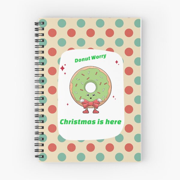 Item preview, Donut Worry Christmas is here designed and sold by Bright76.
