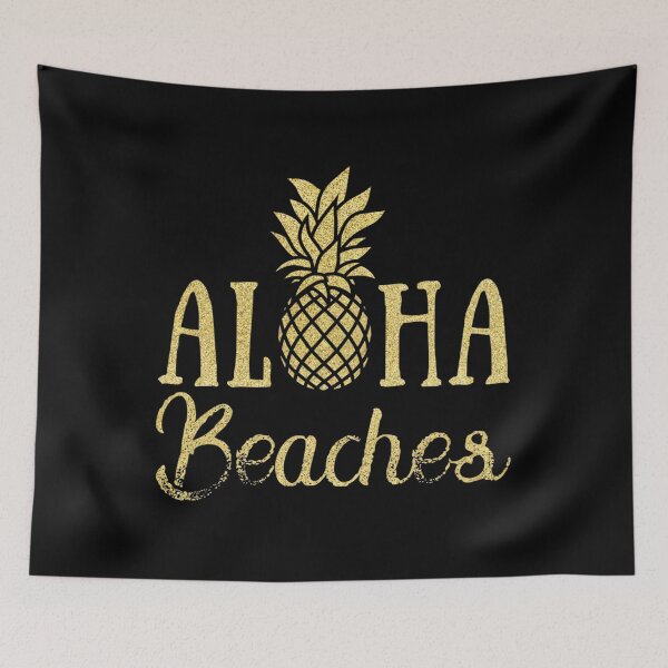 Item preview, Aloha Beaches Pineapple Hawaii   designed and sold by afredkaebia.