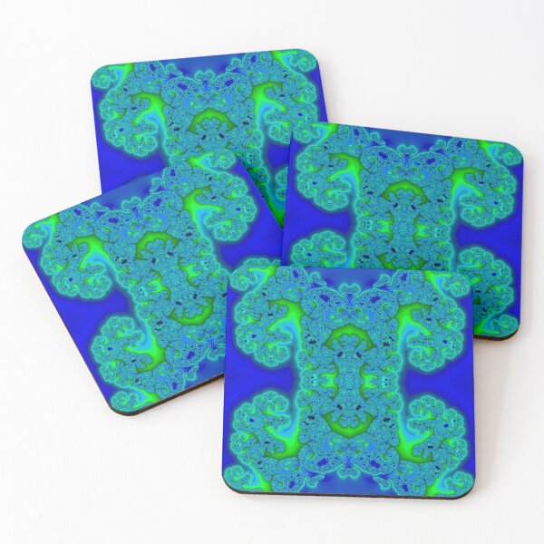 Item preview, Green Neon Brain Fractal designed and sold by CryptoSurrealis.