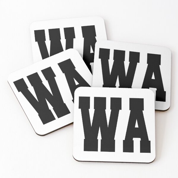 Item preview, Washington WA Initial Text designed and sold by Lartheviking.