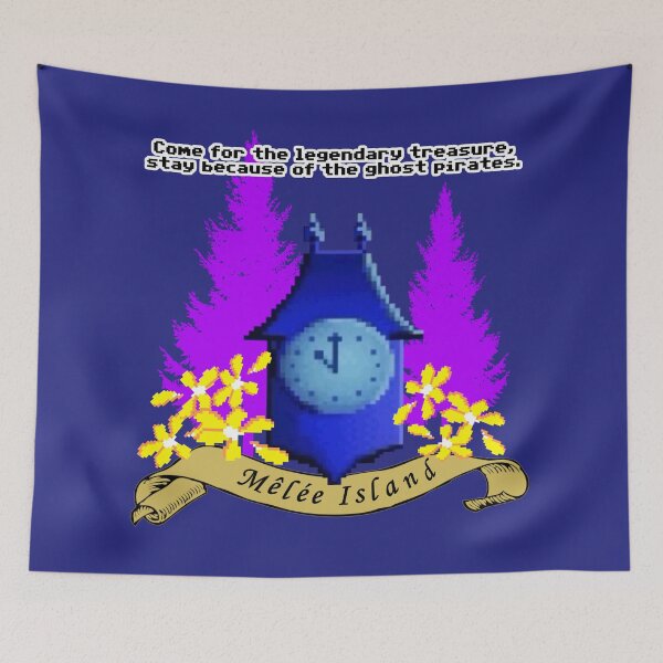 Item preview, Visit Mêlée Island (Monkey Island) - Clothing, gadgets & face masks designed and sold by spegnilcomputer.