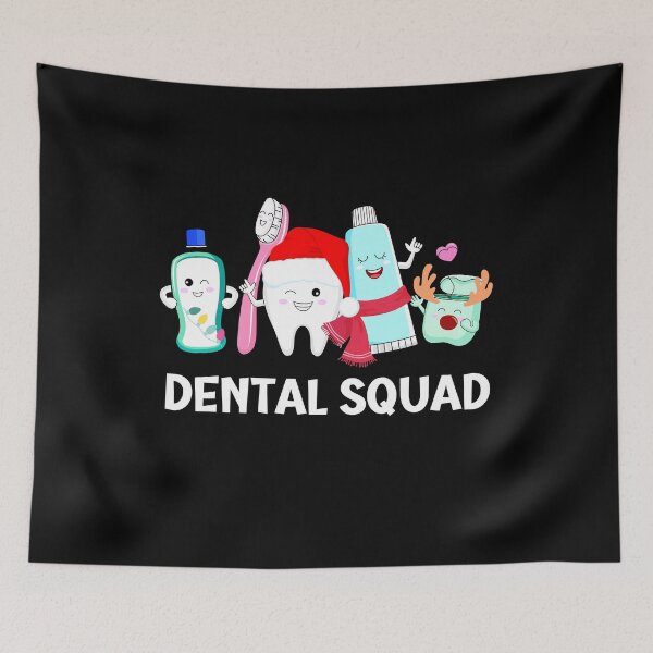Item preview, Dental Squad Christmas Dentist designed and sold by Comfy Creations.