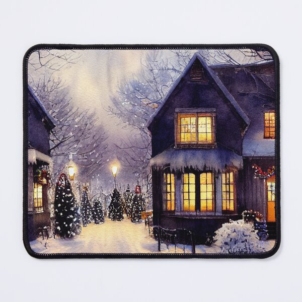 Item preview, Homes Aglow with the Warmth of Christmas Joy designed and sold by Mika Hutton.