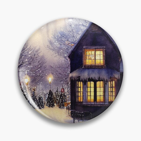 Item preview, Homes Aglow with the Warmth of Christmas Joy designed and sold by Mika Hutton.